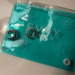 Evry jewels earrings silver never used